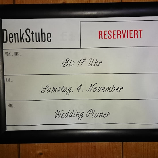 Hochzeitsplanung